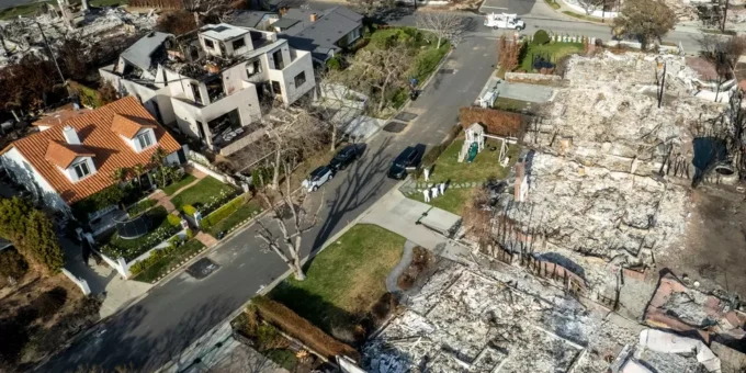 Casas que resistiram a incêndios