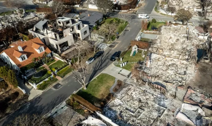 Casas que resistiram a incêndios