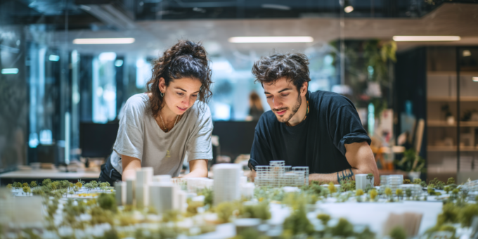cidade ideal construída do zero