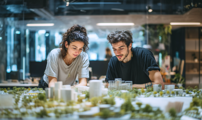 cidade ideal construída do zero