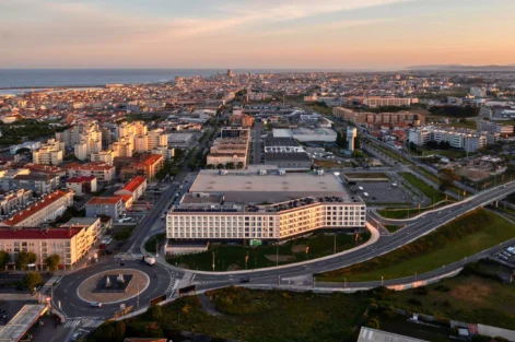 Vista aérea do Complexo Belamar