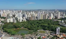 Vista panorâmica de Goiânia, uma das cidades mais arborizadas do mundo