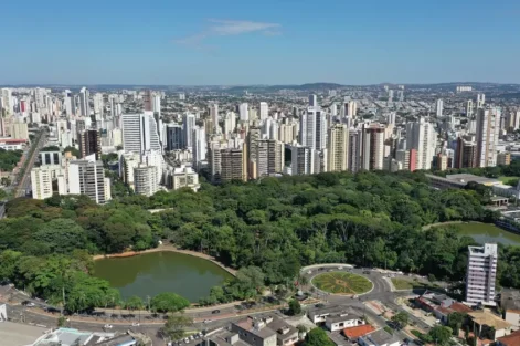 Vista panorâmica de Goiânia, uma das cidades mais arborizadas do mundo